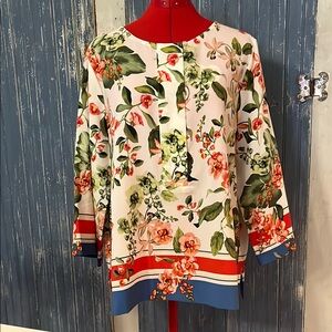 Floral Print Women's Top